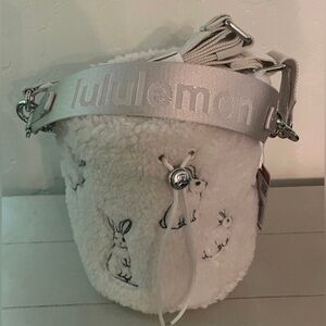 Limited Edition Lunar New Year Lululemon Shearling Bucket Bag Year of the Rabbit